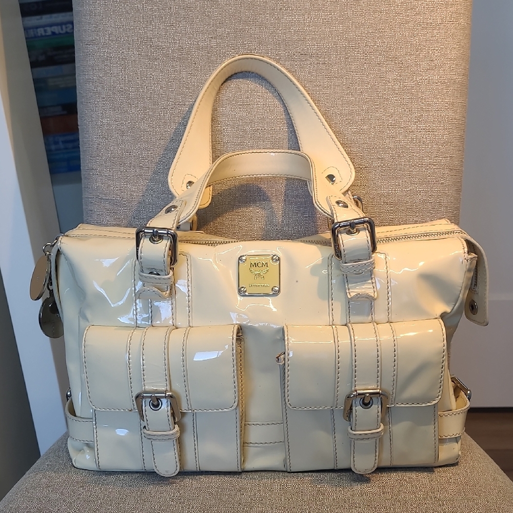 MCM Patent Leather Handbag